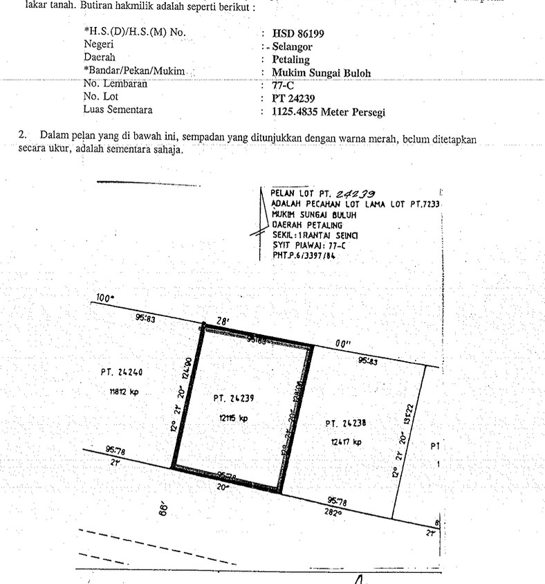 Industrial Land for Sale @ Bandar Sri Damansara, KL